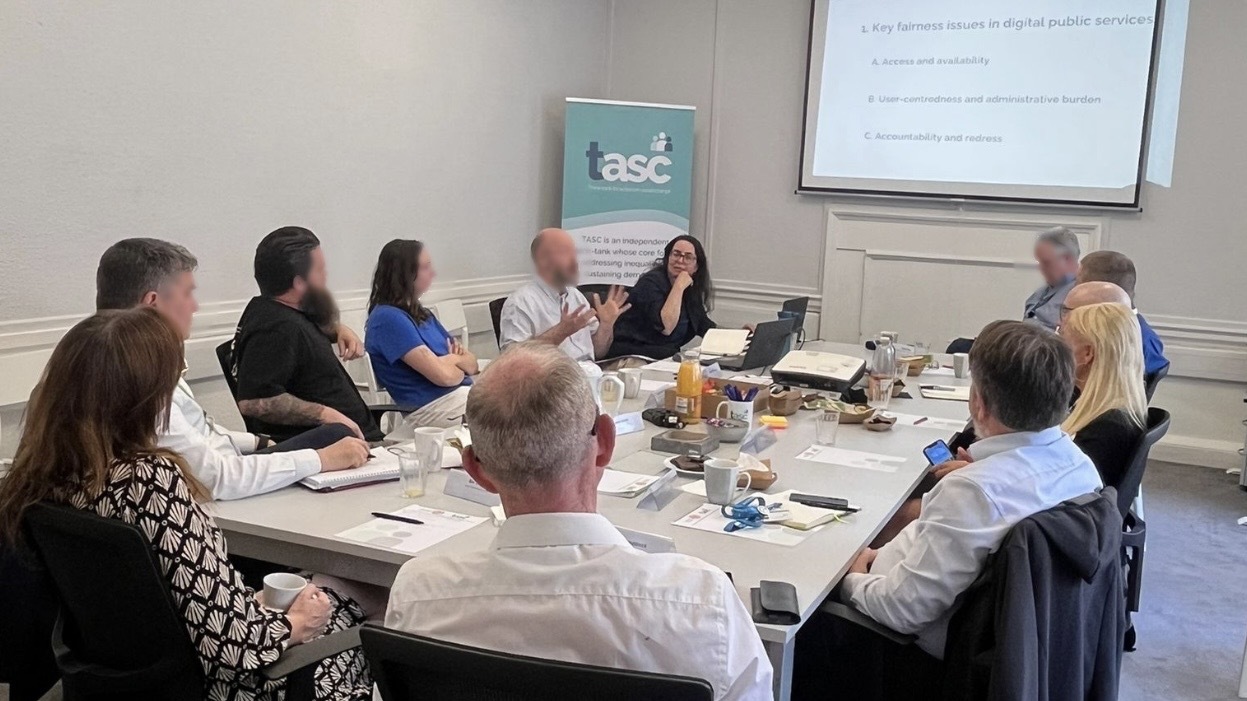 Roundtable at TASC in Ireland